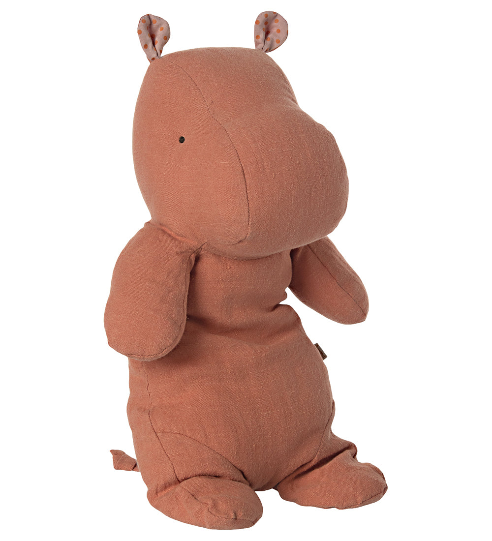 Safari Friends | Hippo | Medium | Dusty Coral