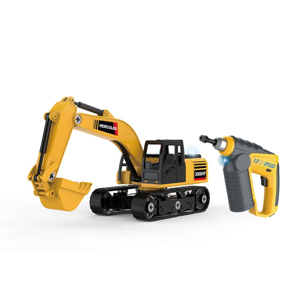 Build DIY | Escavadora | 100 Peças