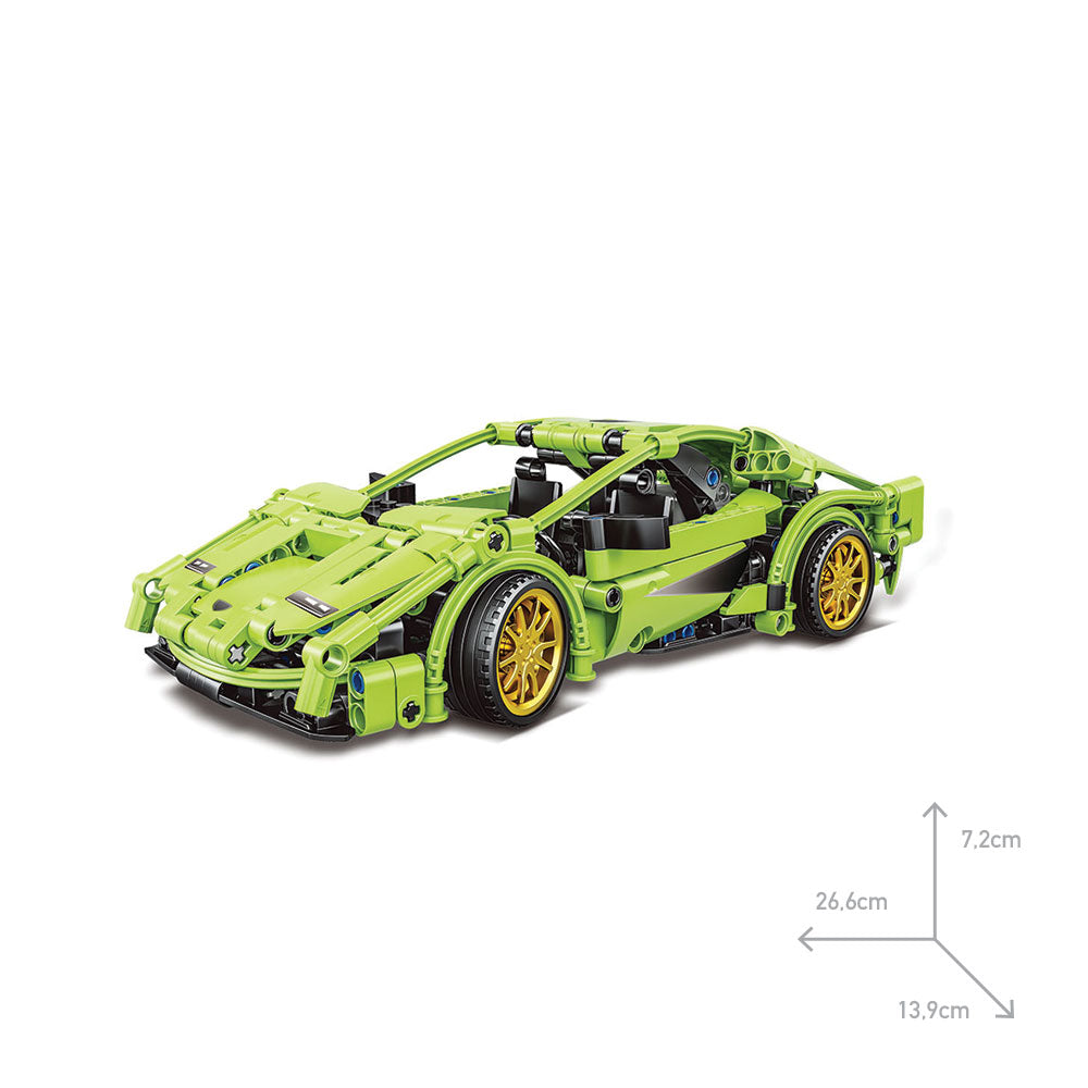Encaixes | Technic Racing Car Pullback | Verde
