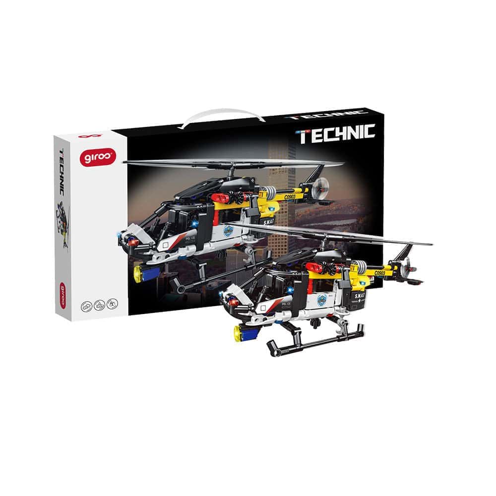 Encaixes | Technic Helicóptero SWAT