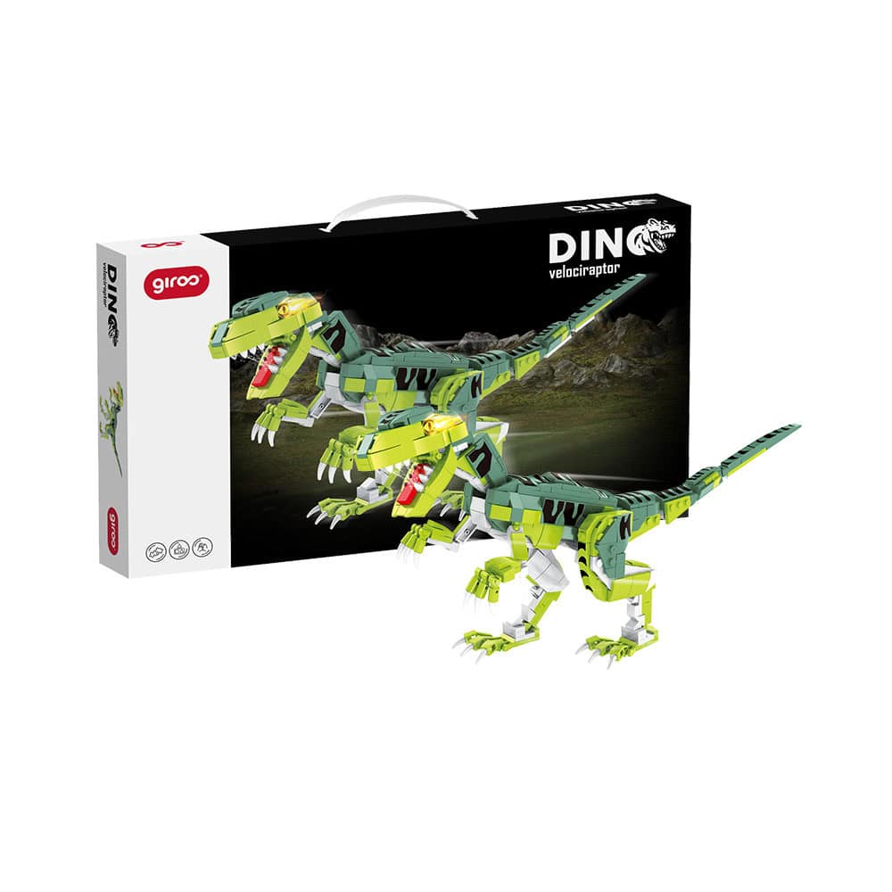 Encaixes | Dino Velociraptor