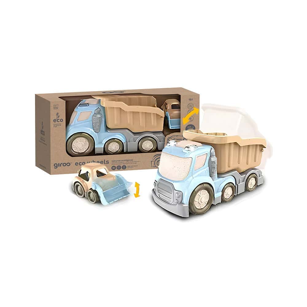 Camião Construcao com Carrinho | 30 cm
