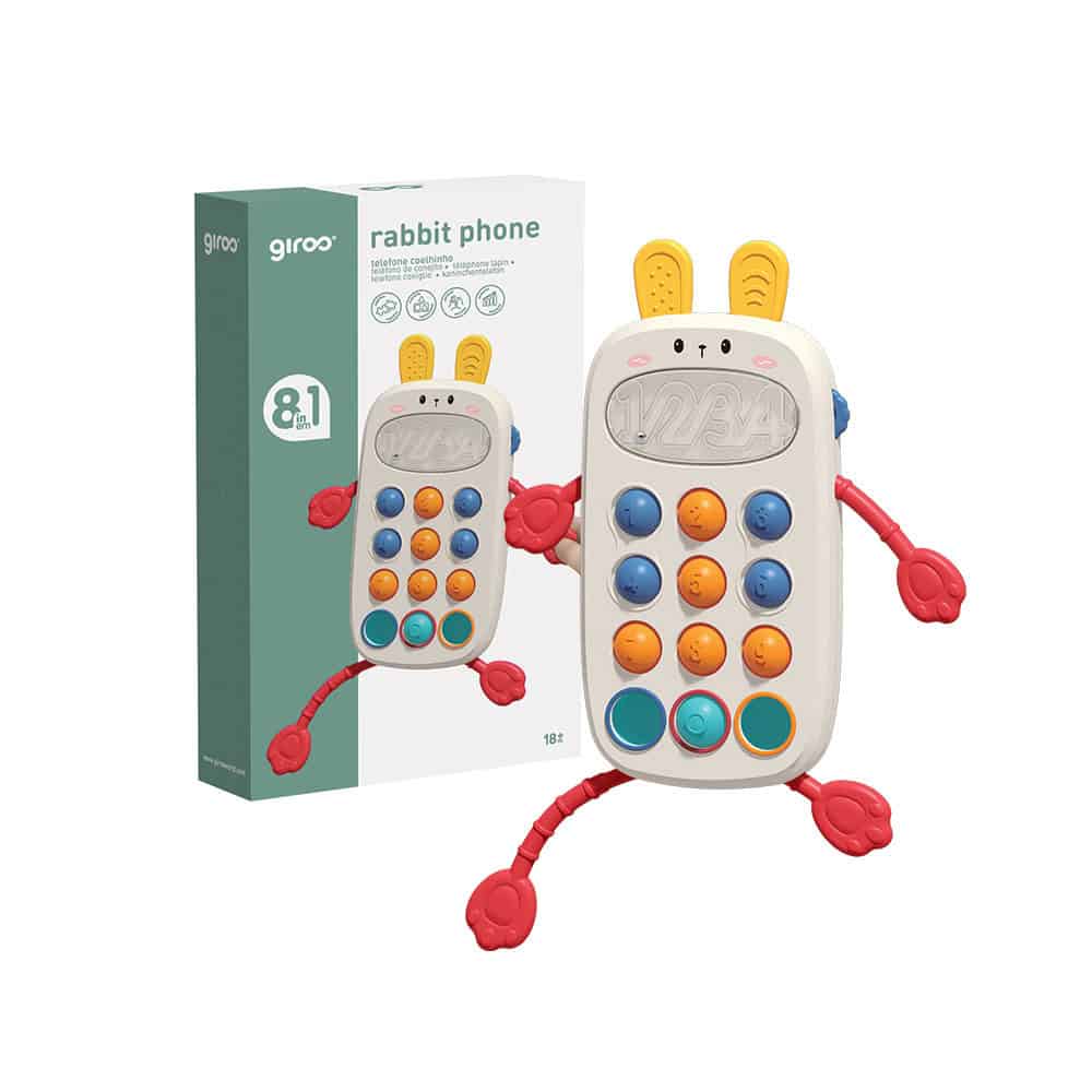 Telefone Coelhinho Interativo | 8 Funções