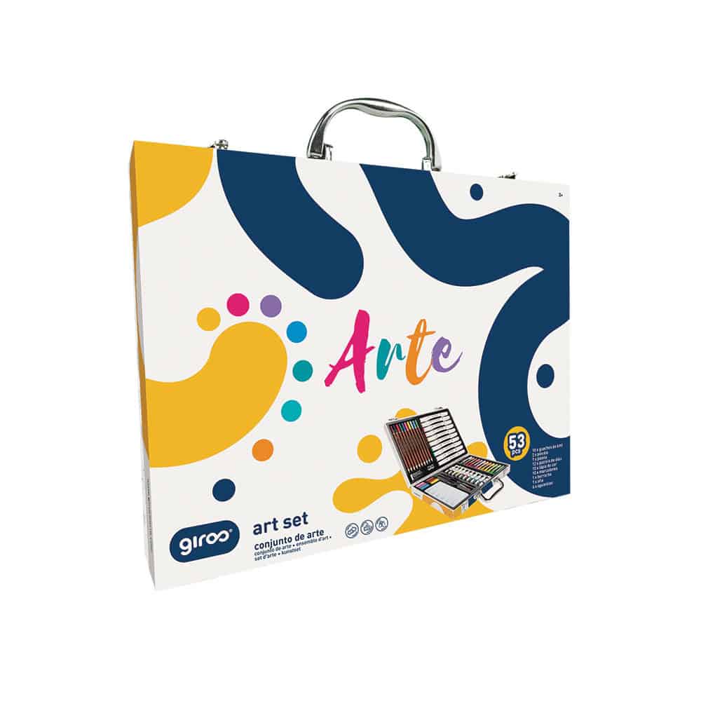 Conjunto de Pintura Infantil | 53 Peças
