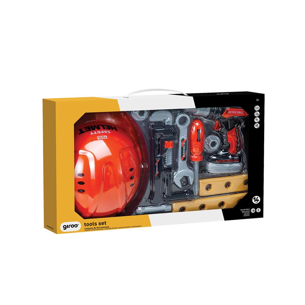 Conjunto Ferramentas  | 14 Peças | Capacete