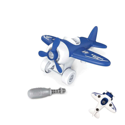 Avião Eco | Azul e Branco | Chave de Parafusos
