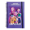Bloco A5 Espiral | c/elástico |  K-Pop Demon Hunters
