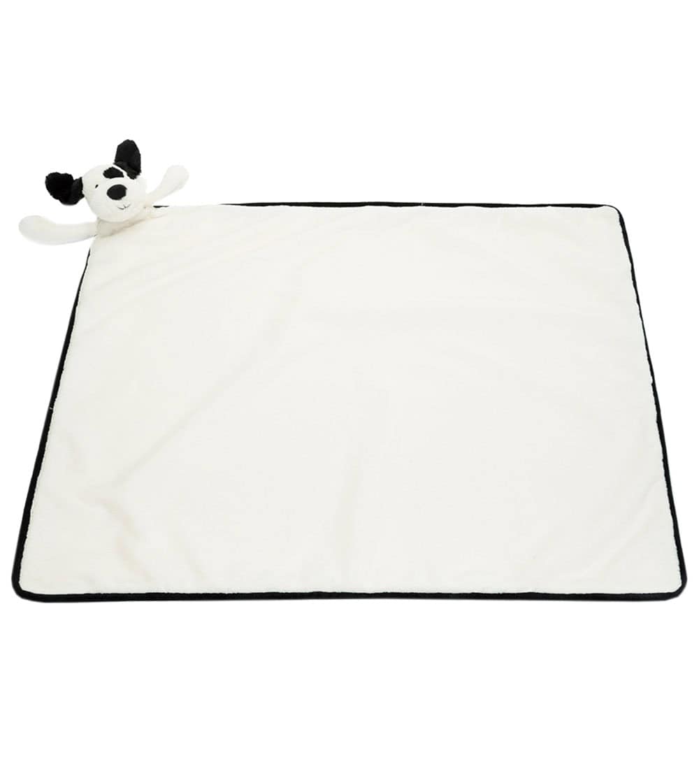 Bashful | Black & Cream | Puppy Blankie