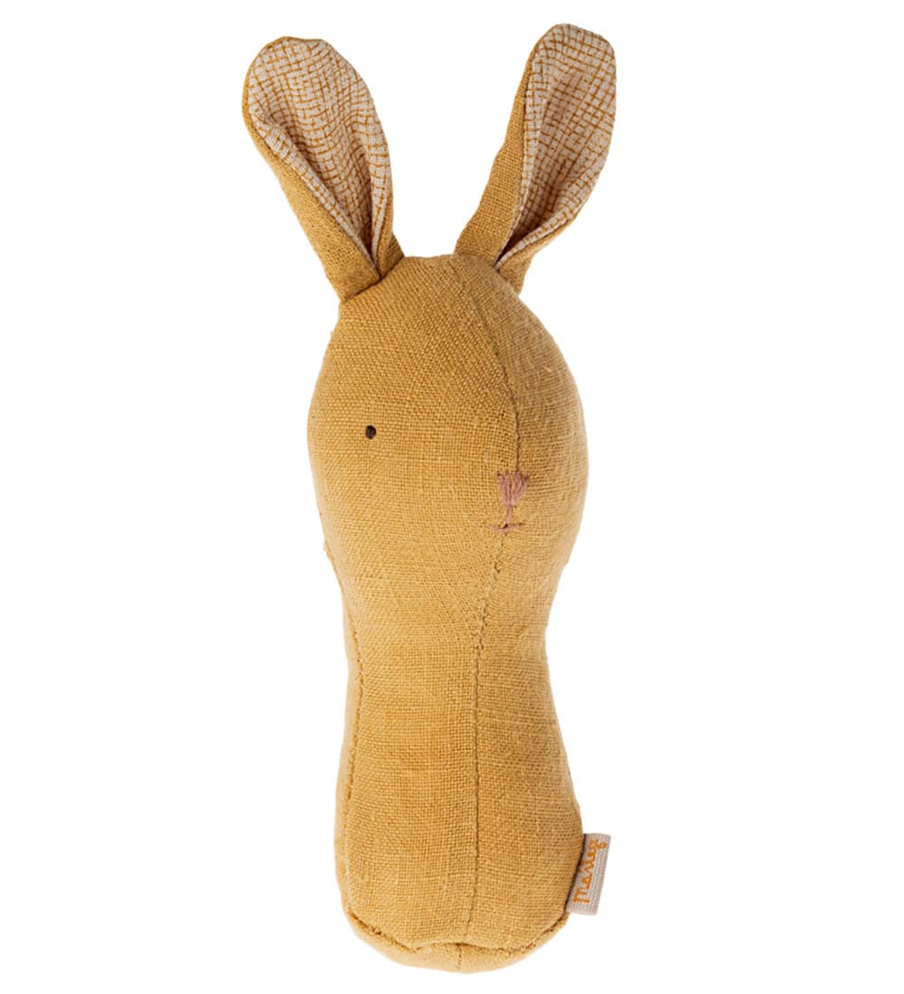 Lullaby Friends | Bunny Rattle  | Dusty Yellow