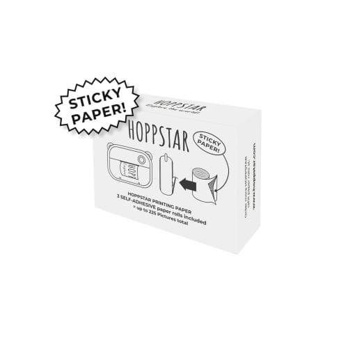 Pack de 3 | Recarga de Papel Fotográfico | Adesivo