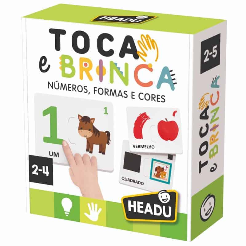 TOCA E BRINCA | NUMEROS | FORMAS E CORES