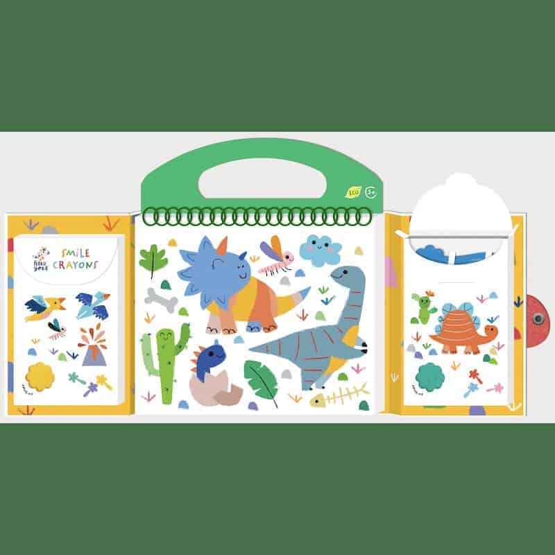 O Meu Primeiro Kit de Colorir | Dinossauros