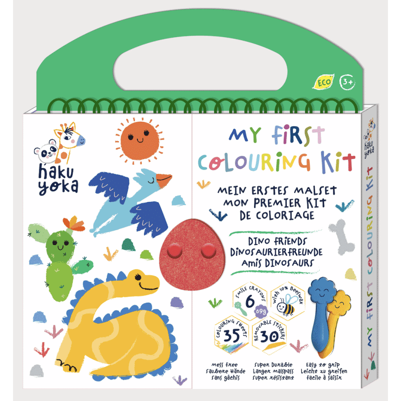 O Meu Primeiro Kit de Colorir | Dinossauros