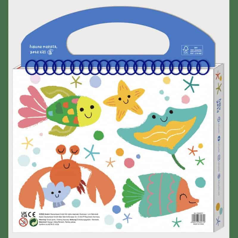 O Meu Primeiro Kit de Colorir | Animais Marinhos