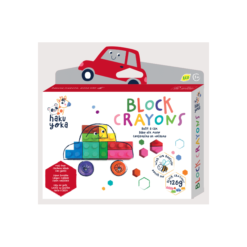 Block Crayons | Carro