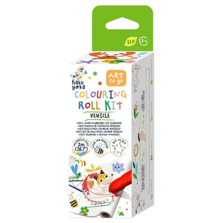 Mini Colouring Roll | Vehicle
