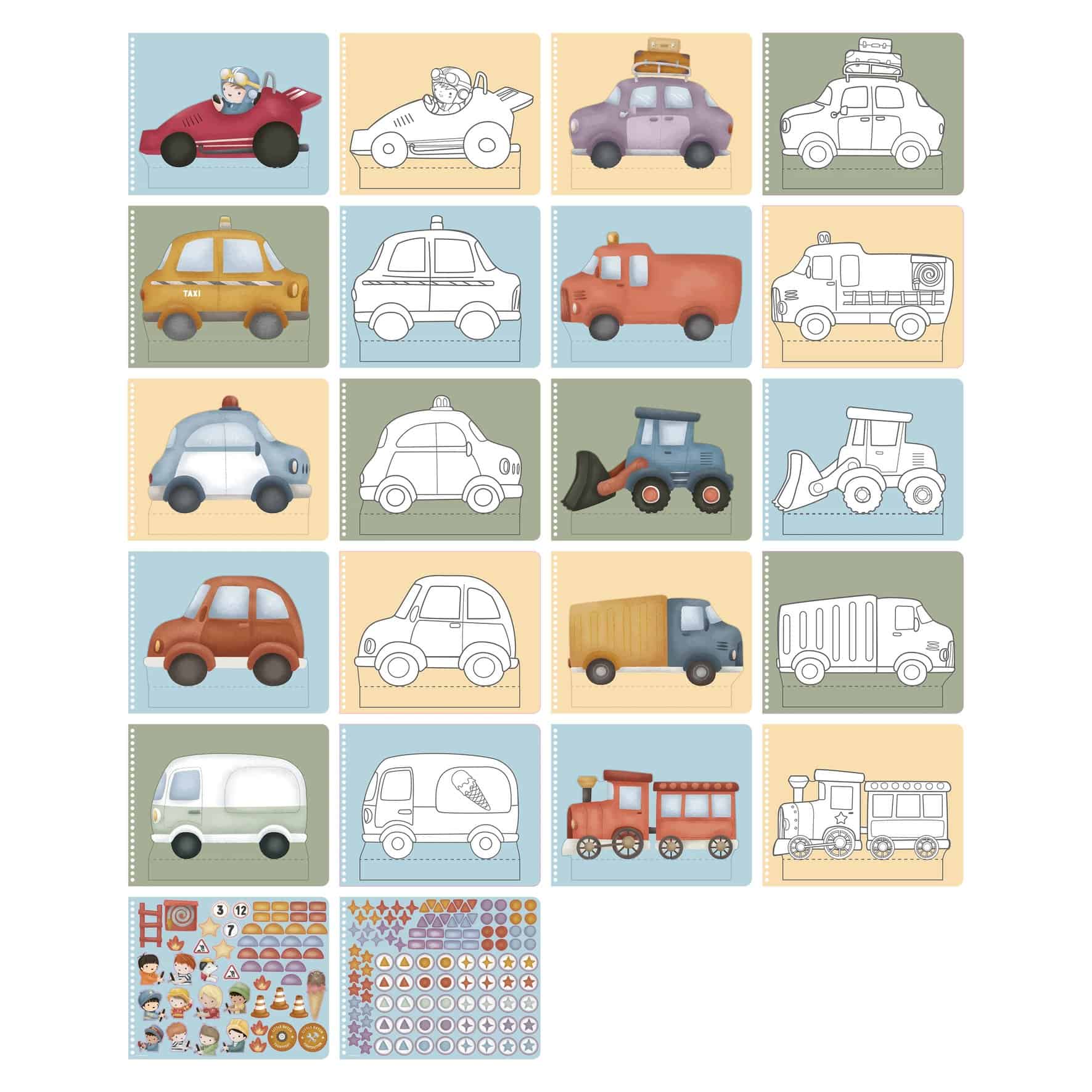 Livro de Recorte com Tesoura | A Garagem | Jim & Friends