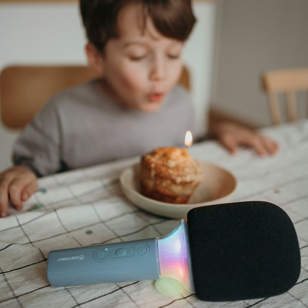 Microfone de Karaoke | Azul