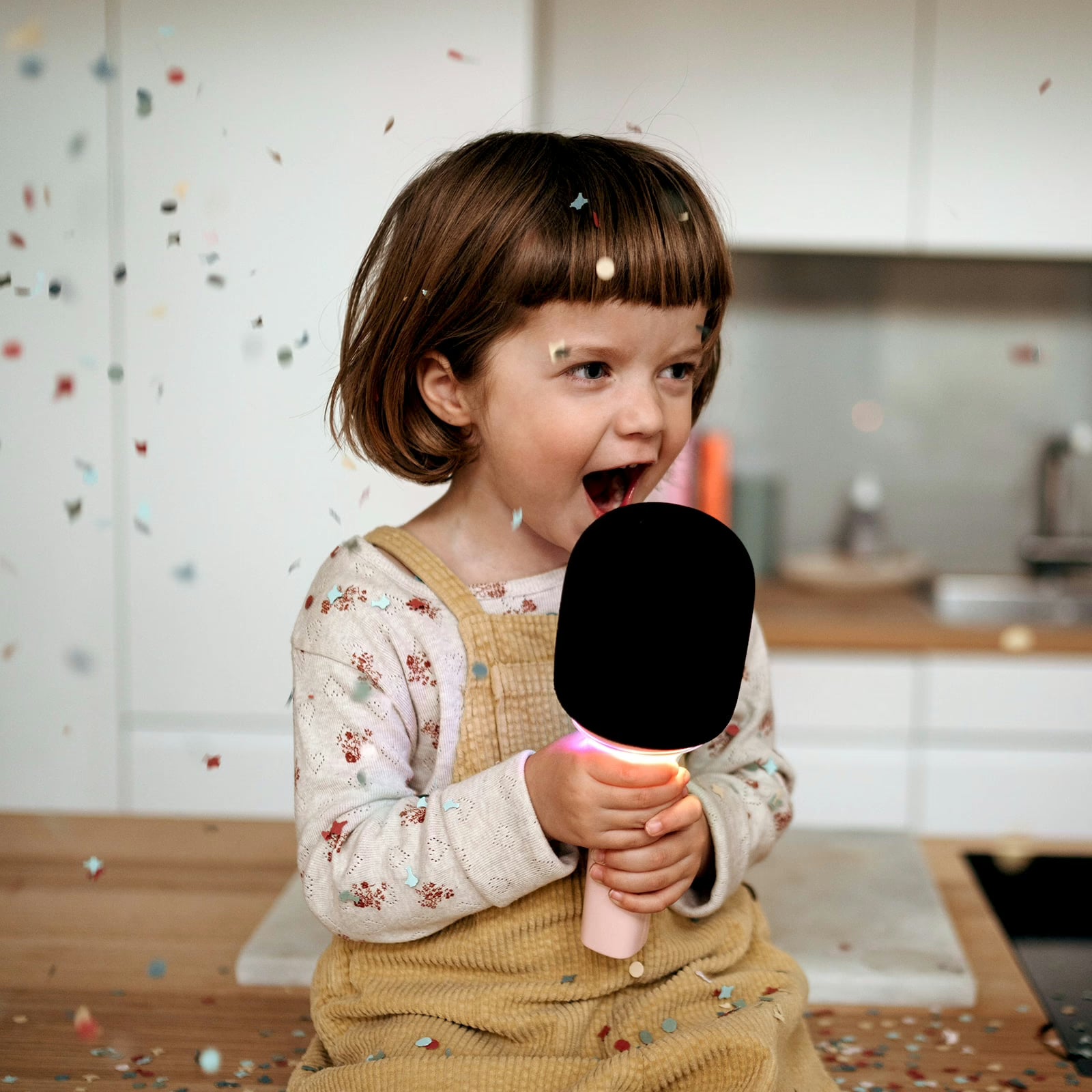 Microfone de Karaoke | Rosa