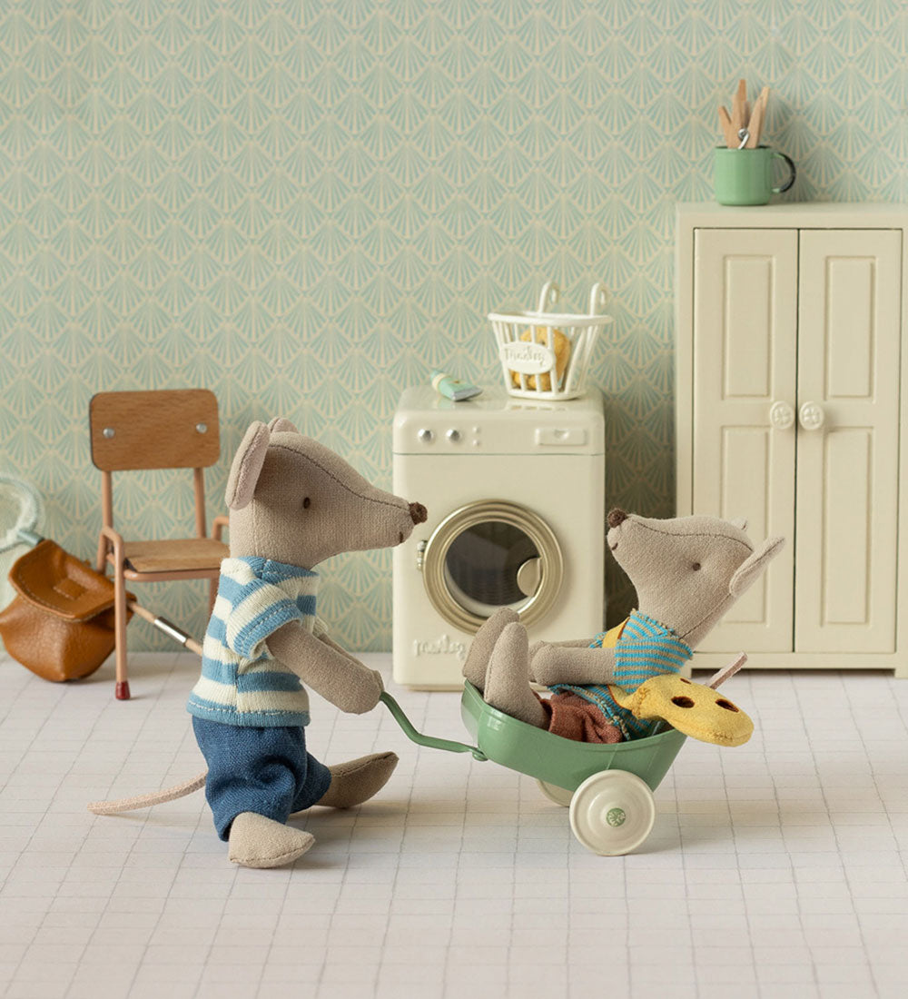 Little Brother Mouse With Bag | Maileg