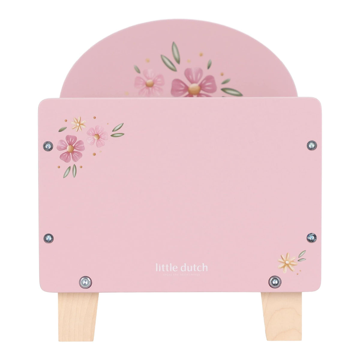 Cama de Bonecas com Têxteis