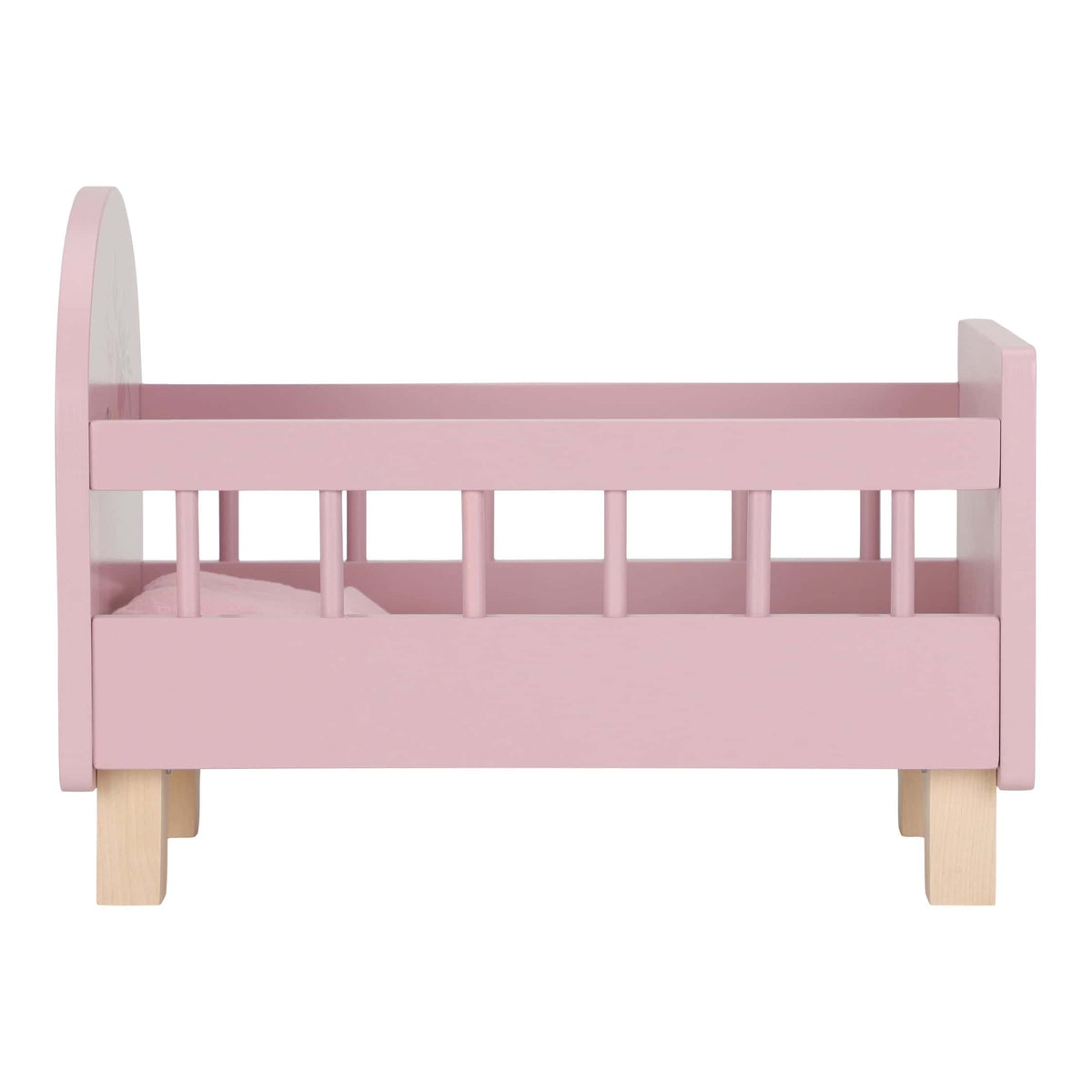 Cama de Bonecas com Têxteis