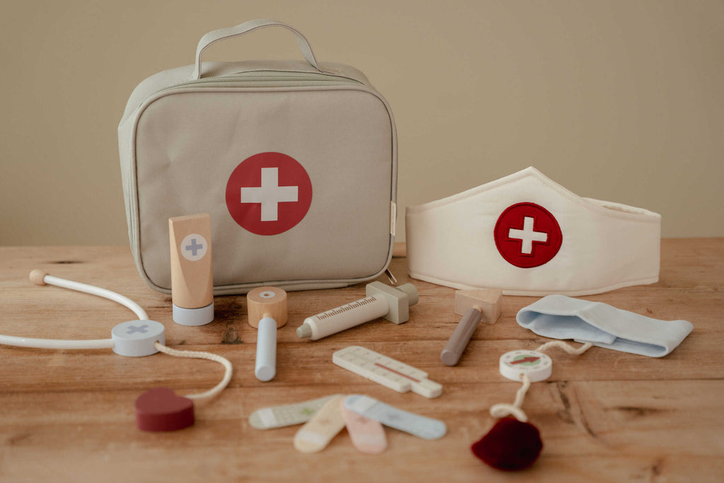 Mala de Médico | Playset | Madeira