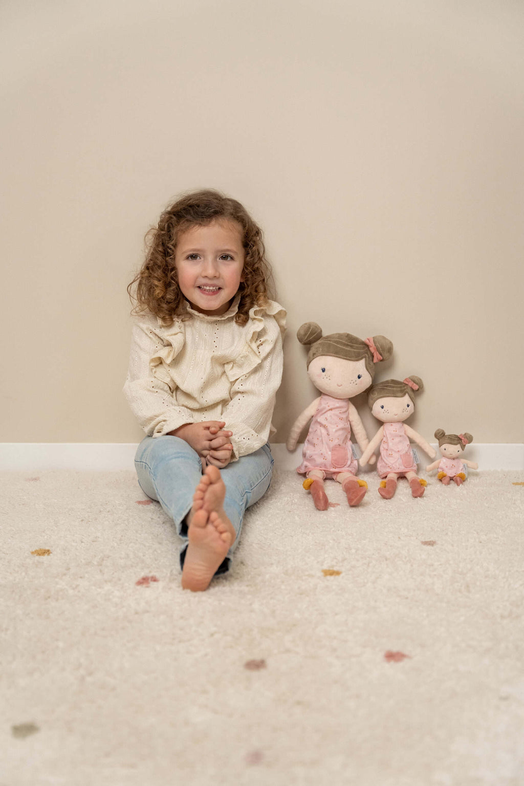 Rosa Doll | 10 Cm | Little Pink Flowers