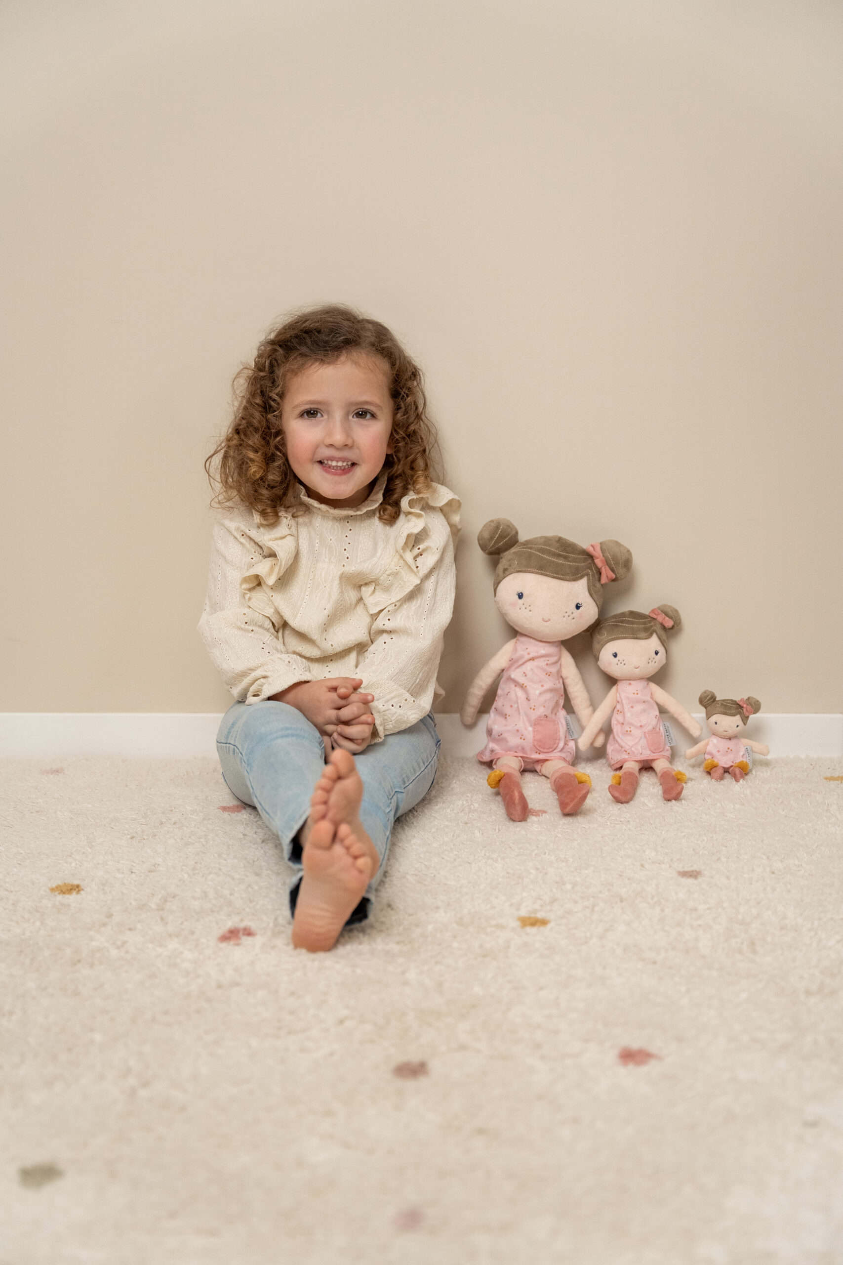 Rosa Doll | 10 Cm | Little Pink Flowers