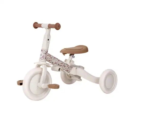 Triciclo Sunny Flower | 4 em 1 | Off White