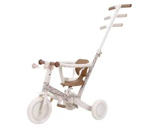 Triciclo Sunny Flower | 4 em 1 | Off White