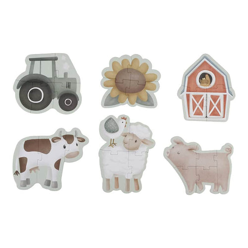 6 em 1 Puzzles | Little Farm
