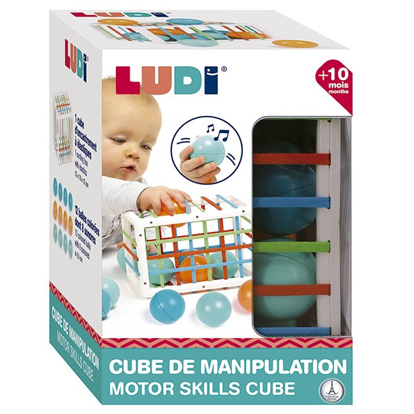Cubo de Manipulacao com Bolas | Atividade Sonora