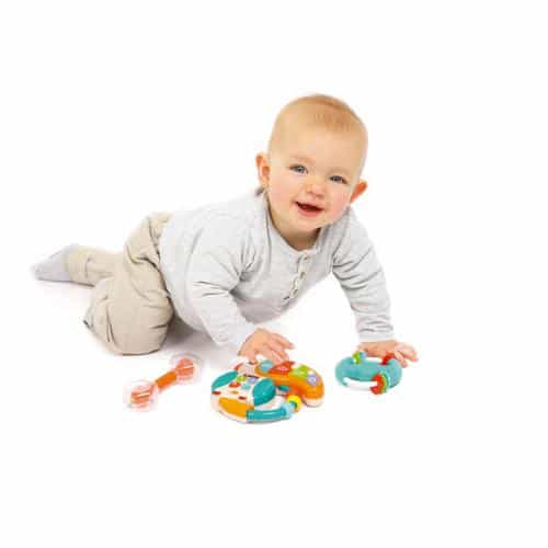 Caixa de Música e 2 Chocalhos Maraca