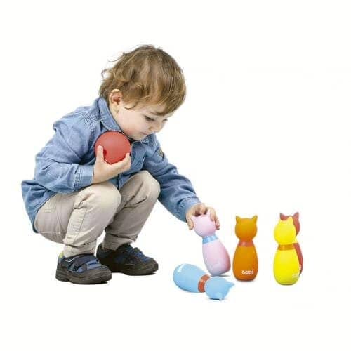 Jogo de Bowling | Plastico Suave | Gatinhos