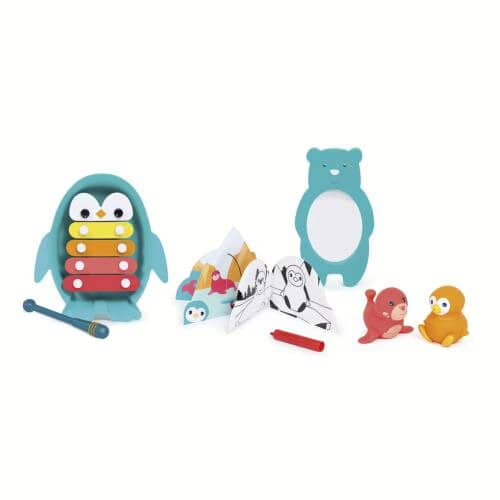 Conjunto de Brinquedos para o Banho