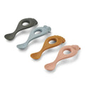 Pack 4 Silicone Spoon | Liva | Safari | Rose mix