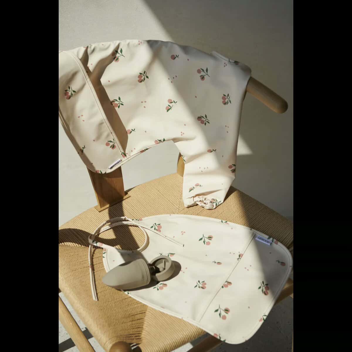 Babete com Mangas | Merle | Peach | Sea shell mix