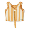 Colete Flutuador de Aprendizagem | Stripe Creme de la creme Yellow mellow