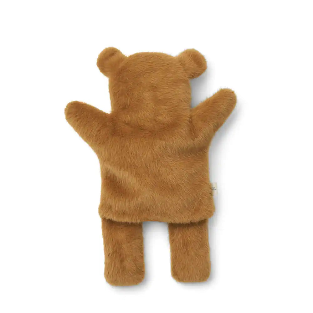Honor Bear | Hand Puppet | Golden Caramel