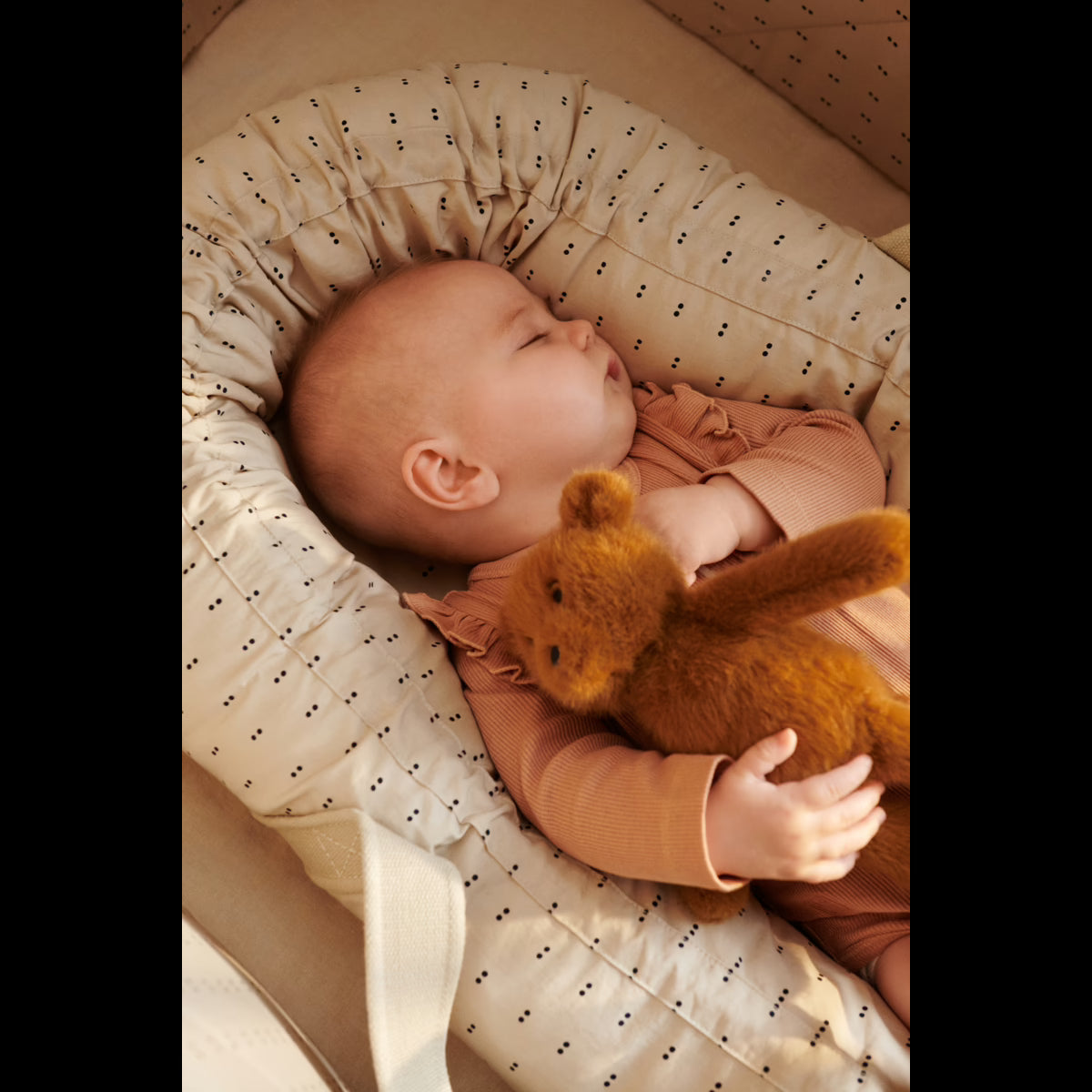 Hattie Bear Humming Teddy | Golden Caramel