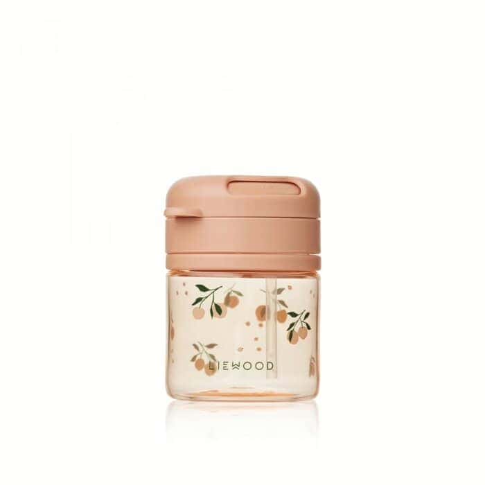 Cup | Pavia Tritan Straw | 280ml | Peach / Sea shel