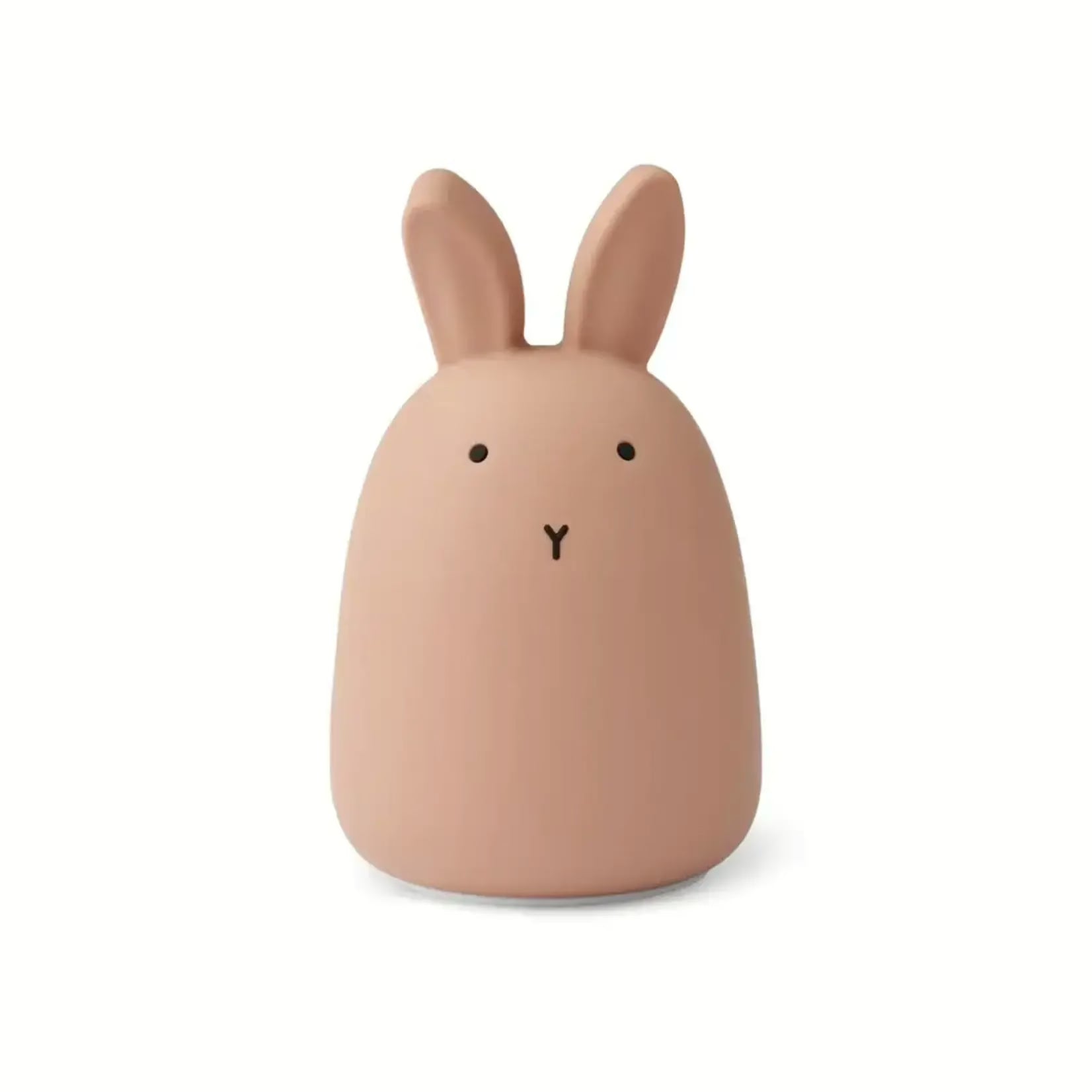 Winston Rabbit | Night Light | Rabbit dark rose
