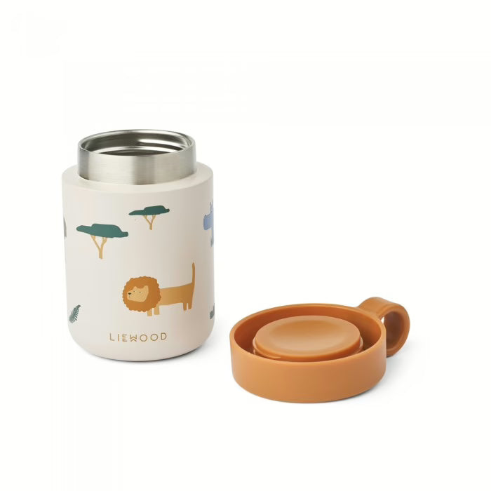 Termo | 250 ml | Kiani Printed Food Jar | Safari sandy mix