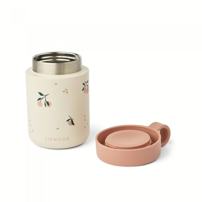 Termo | 250 ml | Kiani Printed Food Jar | Peach / Sea shell