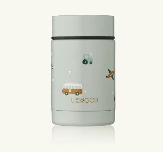 Termo | 250 ml | Nadja Food Jar | Vehicles/dove blue mix