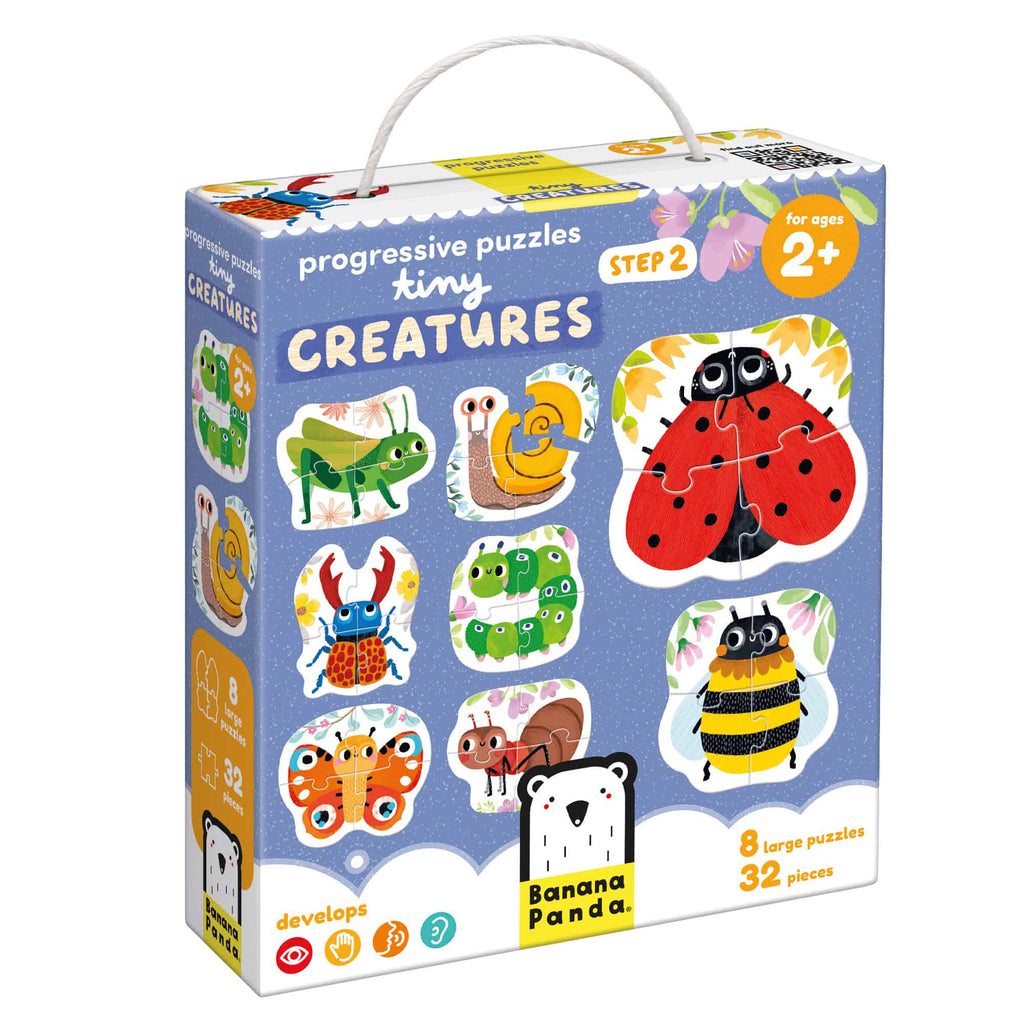 Progressive Puzzles | Tiny Creatures