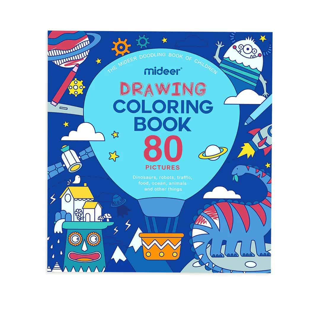 Livro para colorir | Azul