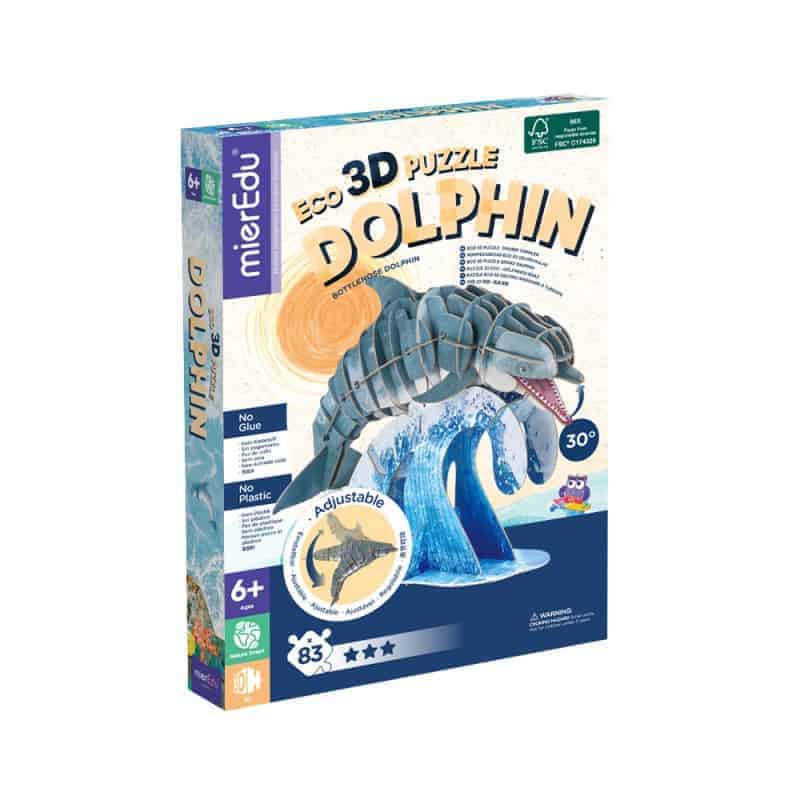ECO 3D PUZZLE | BOTTLENOSE DOLPHIN