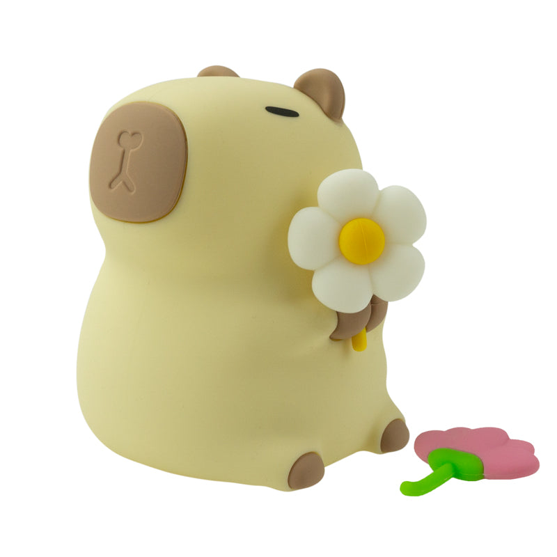 Luz de Presença | Led | Capivara com Flores